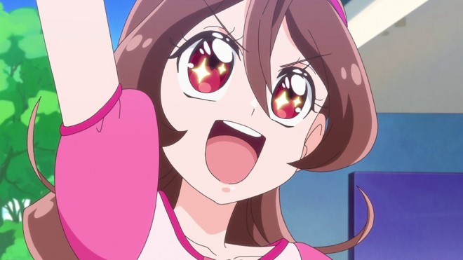Scene from You and Idol Pretty Cure